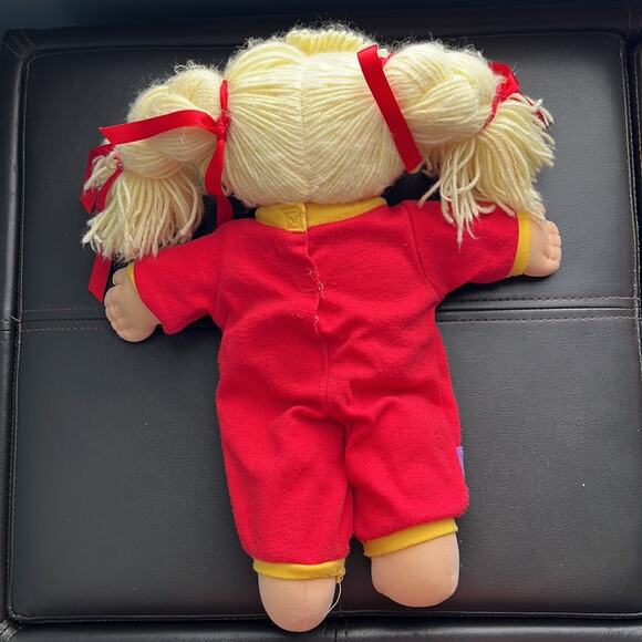 Cabbage Patch Doll | Blonde Ponytails Blue Eyes - Picture 3 of 10